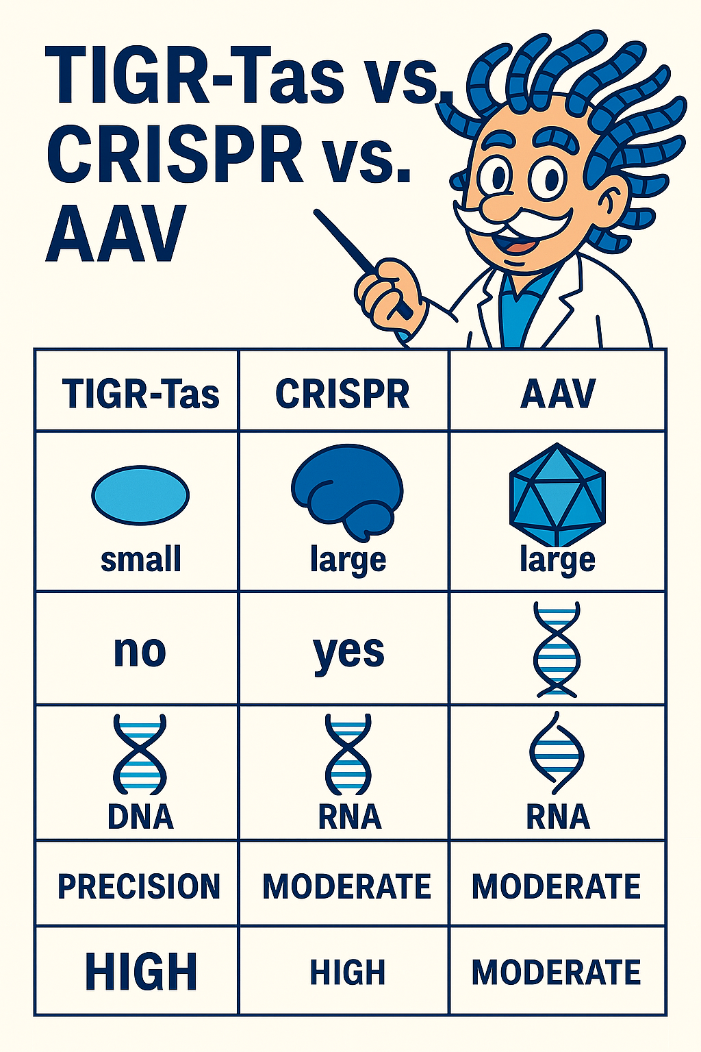       
          Genová terapie 2025: TIGR-Tas, CRISPR a AAV mění pravidla hry
      